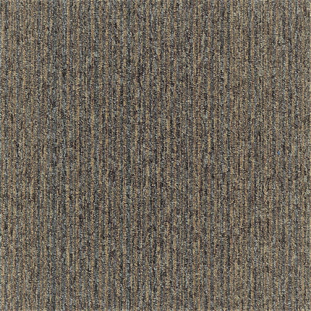 Tapibel, Kobercový štvorec Coral Lines 60309-50 hnedo-šedý 50 x 50 cm, chodba / predsieň