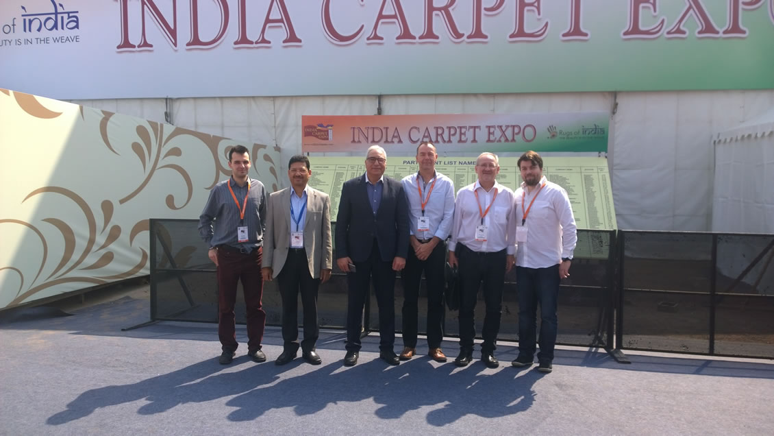 Mojkoberec.sk na veľtrhu India Carpet Expo v roku 2016